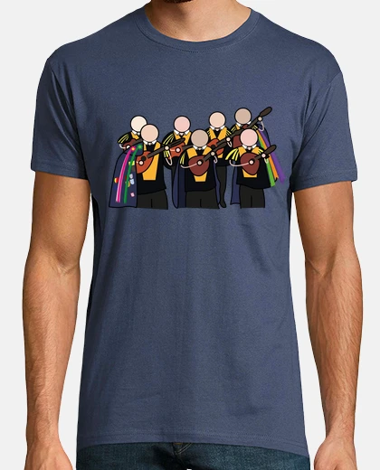 Tee-shirt chant du thon jaune