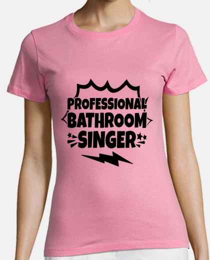 Tee-shirt chanteuse chanteur de sous la douche