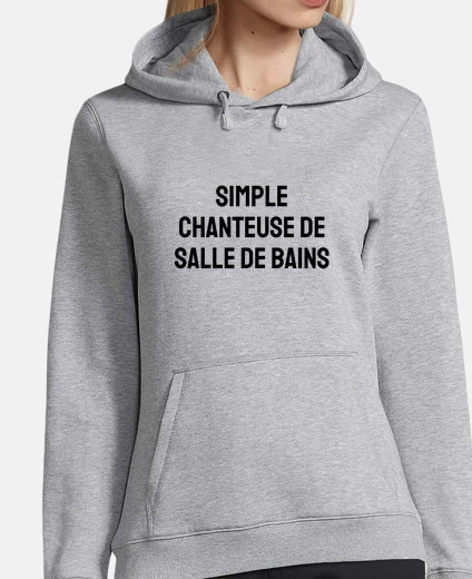 Sweat chanteuse de salle de bains