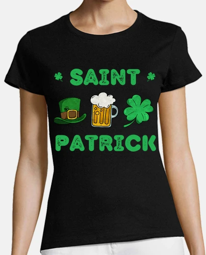 Tee-shirt chapeau biere trefle Irlande