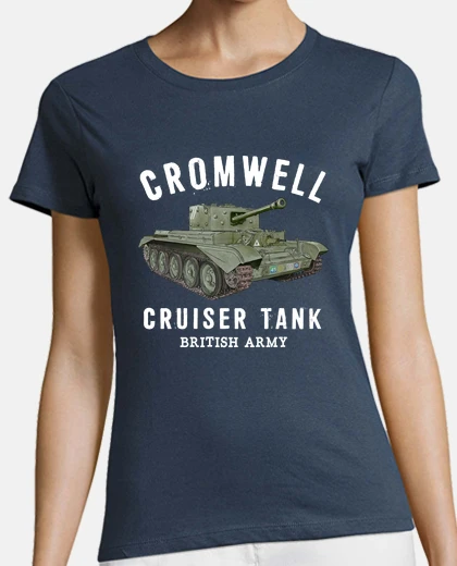 Tee-shirt char cromwell - armée britannique