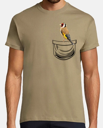 Tee-shirt chardonneret dans la poche