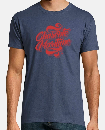 Tee-shirt Charente Maritime Rouge
