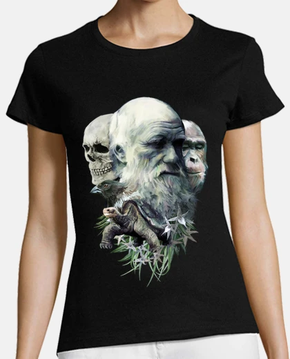 T-shirt charles darwin v01