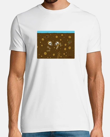 T-shirt charles vs adolf / bianco / kid