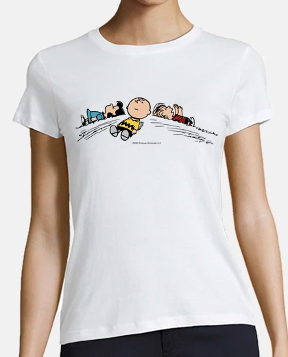 Tee-shirt Charlie Brown au sommet de la colline