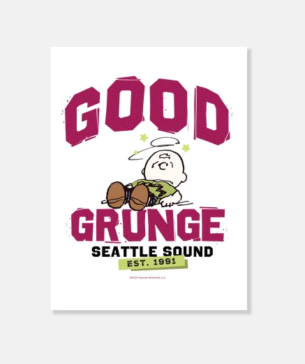 Stampa Charlie brown good G run Ge