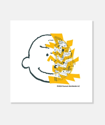 Tableau Charlie Brown Grunge Good Grief
