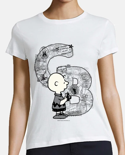 Tee-shirt Charlie Brown Traveler