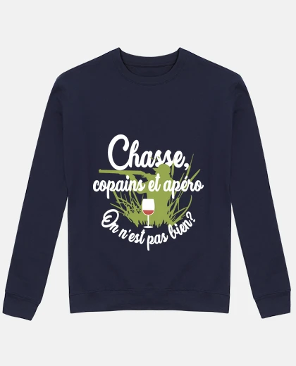 Sweat Chasse, copains et apéro