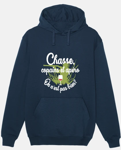 Sweat Chasse, copains et apéro