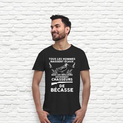 Tee-shirt chasseur de bécasse humour chasse tostadora
