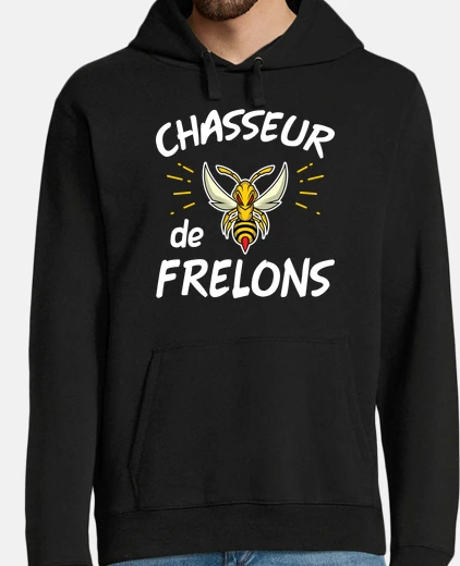 Sweat Chasseur de frelon, humour métier