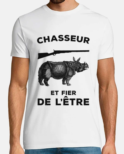 Tee-shirt CHASSEUR ET FIER DE L ÊTRE