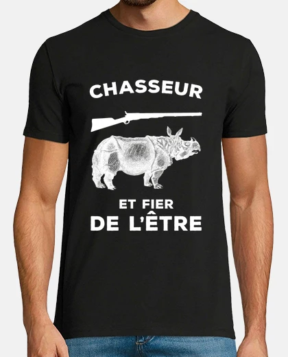 Tee-shirt CHASSEUR ET FIER DE L ÊTRE
