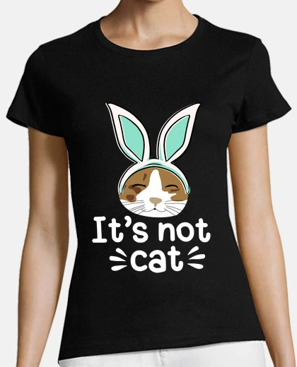 Tee-shirt chat amusant déguisé en lapin