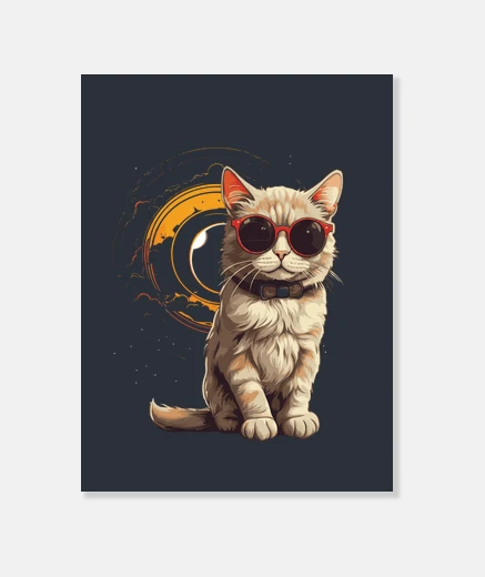 Tableau CHAT ASTRONAUTE