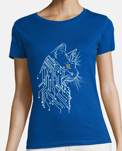 Tee-shirt chat de demain