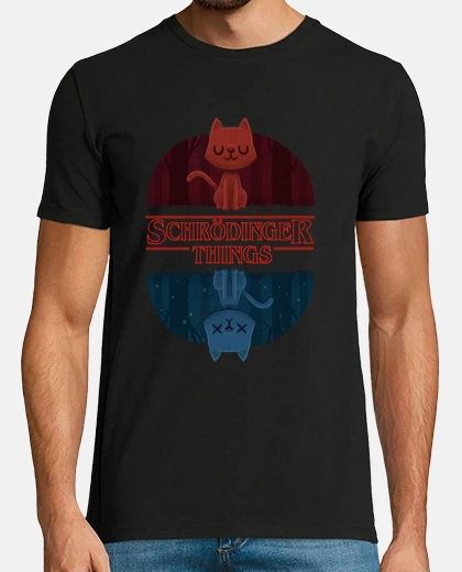 Tee-shirt Chat de Schrödinger