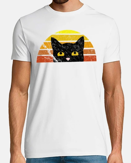 Tee-shirt chat drôle