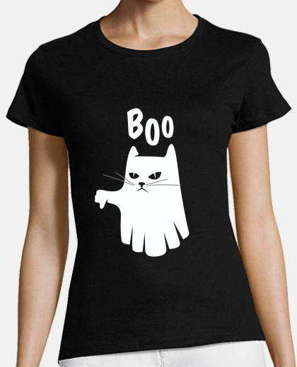 Tee-shirt chat fantôme de désapprobation