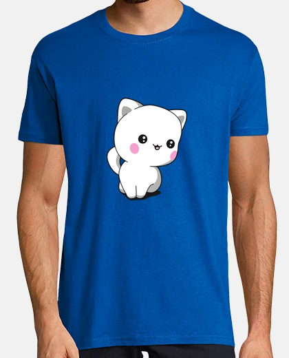 Tee-shirt Chat kawaii chibi rigolo