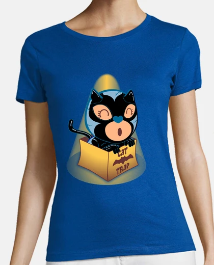 Tee-shirt chat piège
