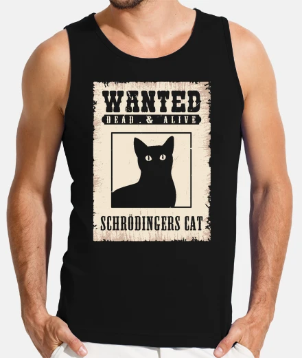 Tee-shirt chat schrodingers recherché