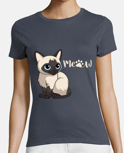 Tee-shirt Chat siamois