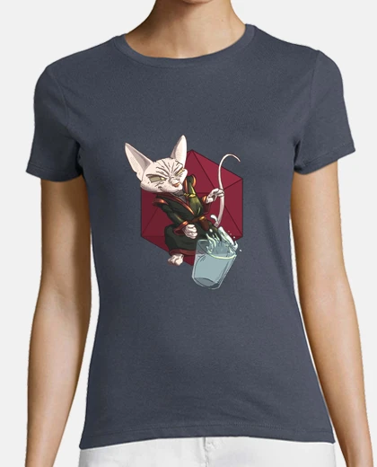 Tee-shirt chat sorcier élémentaire