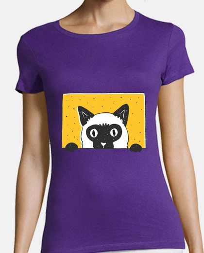 Tee-shirt chat spectateur