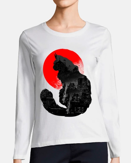 Tee-shirt chat urbain