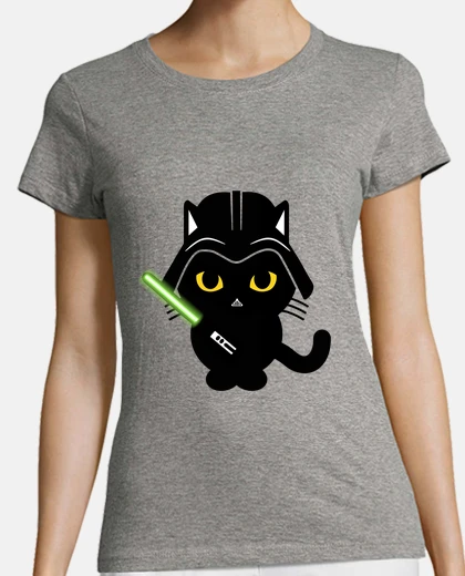 Tee-shirt chat vader