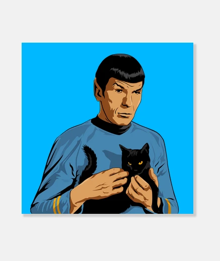 Tableau chat vulcain