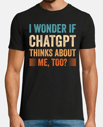Tee-shirt chatgpt drôle ai drôle