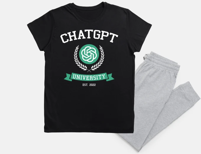 Pigiama chatgpt university - regalo per programmatori