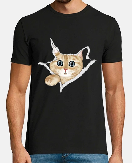 Tee-shirt Chaton Mignon Humour Amoureux Des Chat