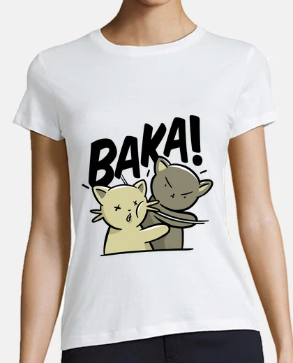 Tee-shirt chats baka