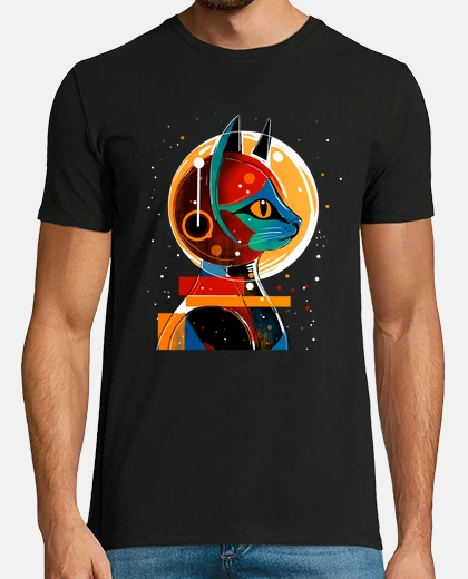 Tee-shirt chatstronaute