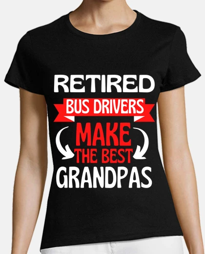 Tee-shirt chauffeur de bus à la retraite grand-pè