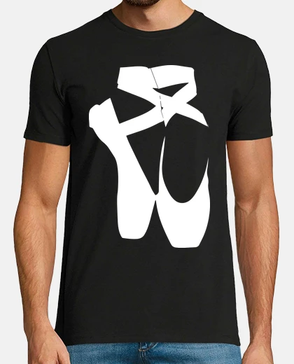 Tee-shirt chaussure les danseurs b all et blanc