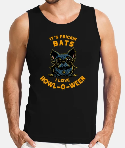 Tee-shirt chauve-souris mignonne de chien carlin 