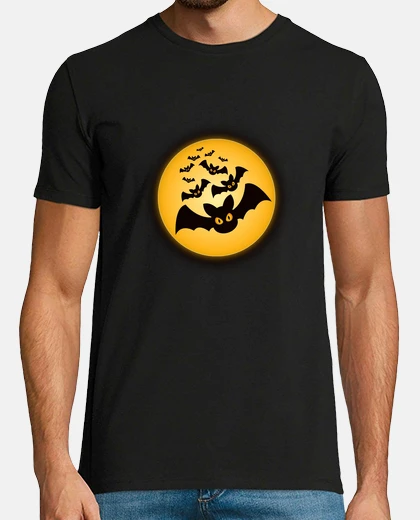 Tee-shirt chauves-souris d'halloween