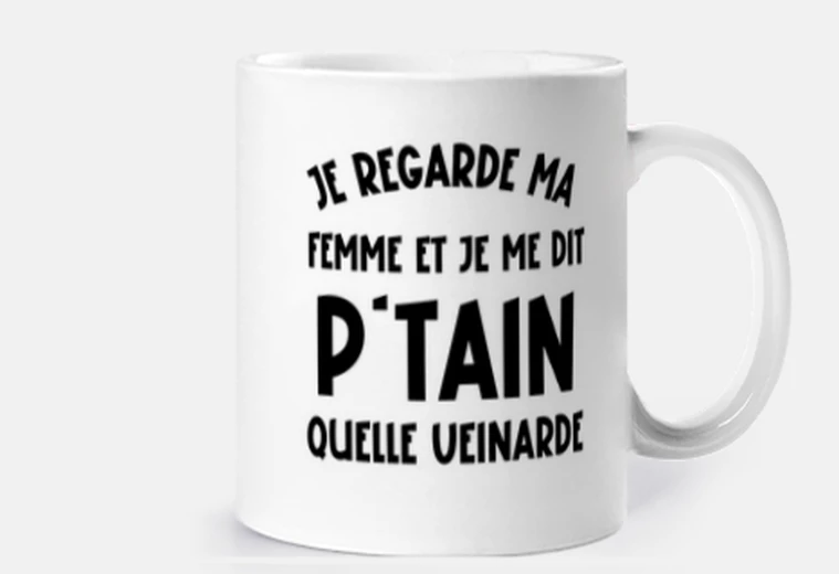 Tazza che donna fortunata
