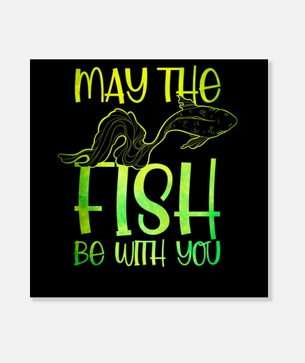 Stampa che il pesce sia con te