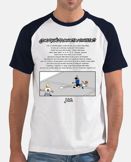 T-shirt che planet vieni - die vai maradona