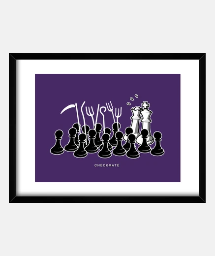Framed checkmate frame