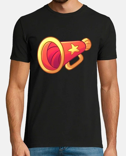 Playera Cheerleading Megaphone