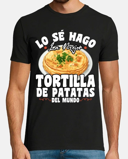T-shirt chef i make the best potato omelette cook