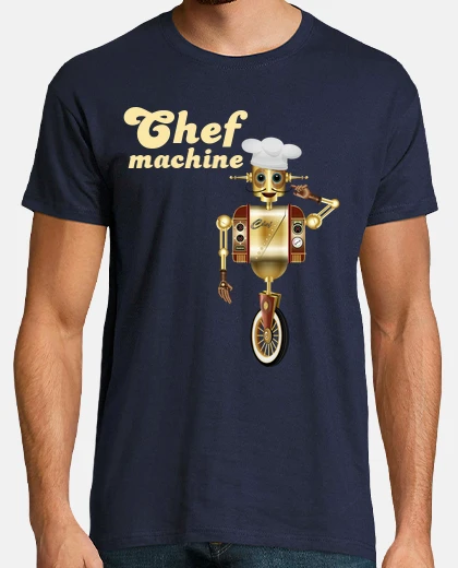 Camiseta Chef machine